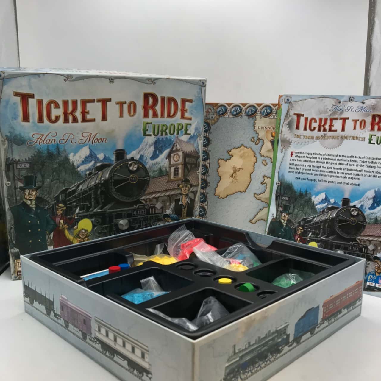 Ticket to Ride Europe Board Game - Complete Family Strategy Fun Adventure