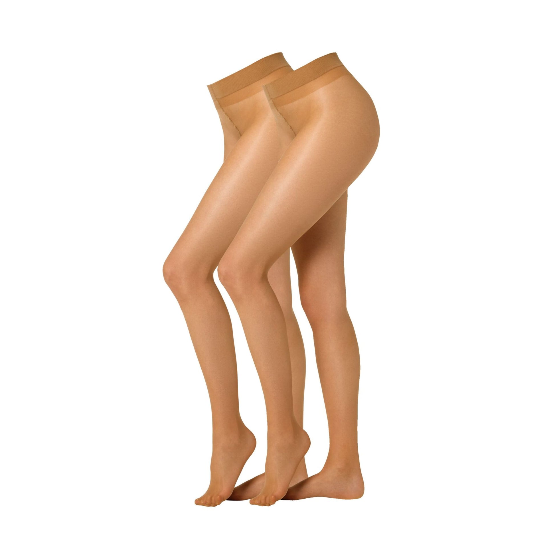 Camano Women's Ultra-Sheer Fine Tights Comfortable Hosiery in Versatile Beige