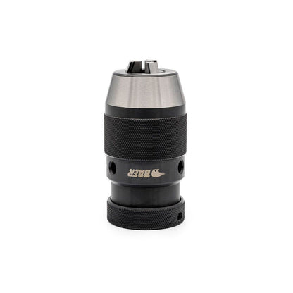 BAER High-Precision Keyless Drill Chuck: 0.008-0.51in Clamping, B16 Taper