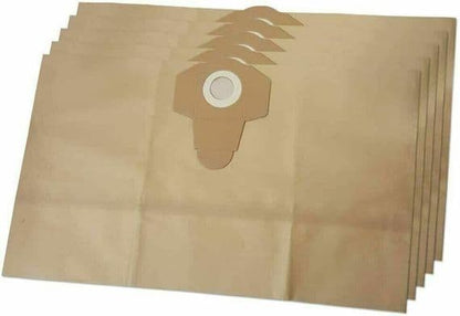 Wet & Dry Vacuum Paper Bags 20L 5-Pack