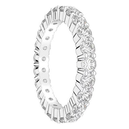 Swarovski Vittore XL Rhodium-Plated White Crystal Ring for Women