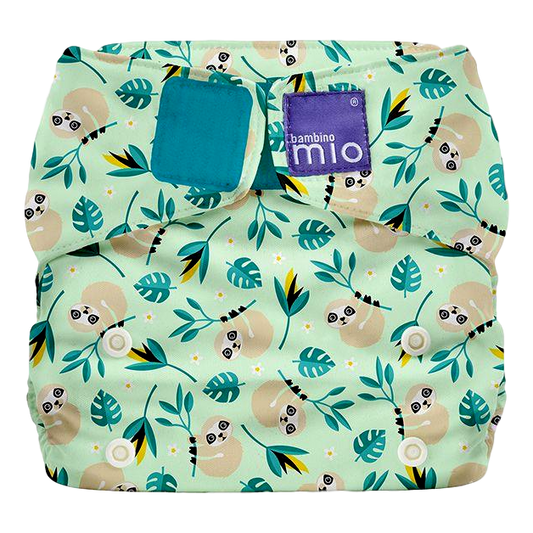 Bambino Mio Miosolo All-In-One Reusable Diaper with Adjustable Velcro