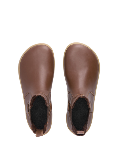 Be Lenka Entice Neo Dark Brown Premium Barefoot Chelsea Boots