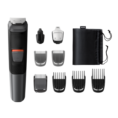 Philips Multigroom Series 5000 9-in-1 Face, Hair Trimmer