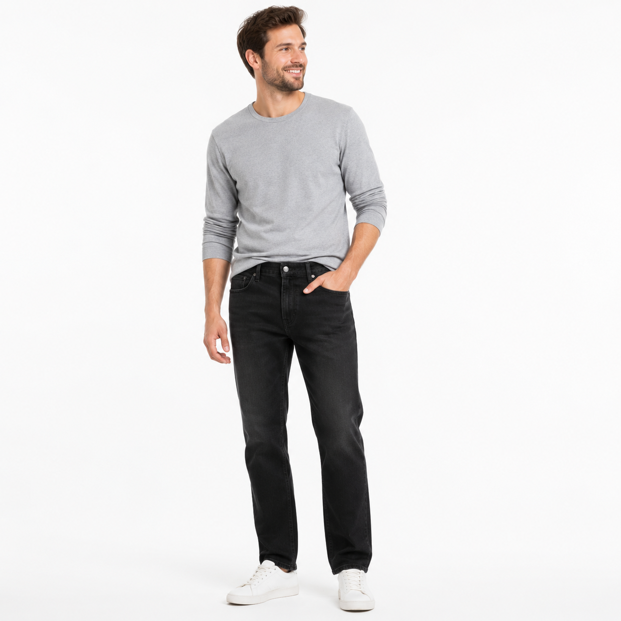 LIVERGY® Thermal Pants Straight Fit