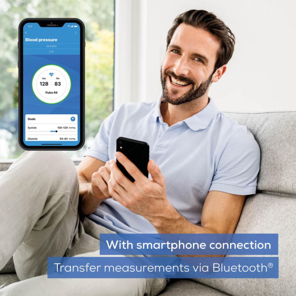 Beurer BC 54 Bluetooth Smart Wrist Blood Pressure Monitor with Inflation Technology