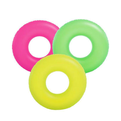 Intex Neon Frost Tube 91 Cm Colorful Inflatable Float