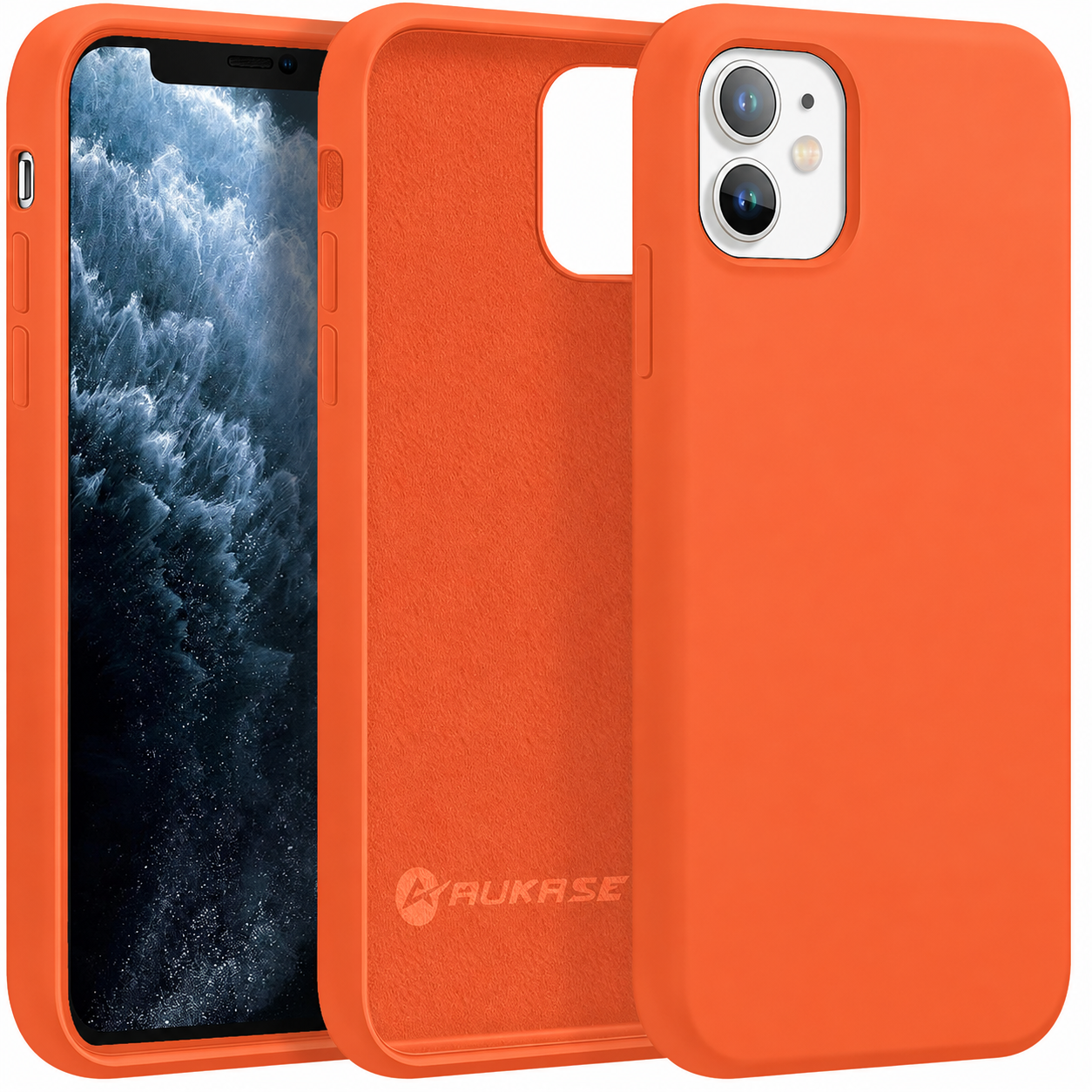 AUKASE Silicone Case for iPhone 11 Premium Silicone Case