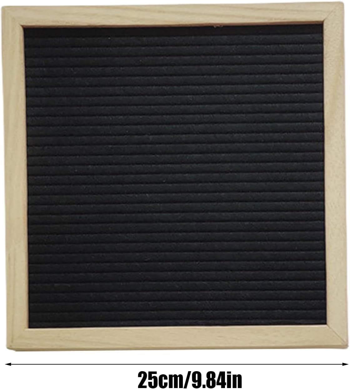 Felt Letter Board 9.84x9.84 Inch Changeable Message Board with 340 Letters Numbers & Symbols