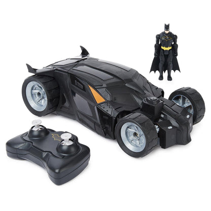 DC Comics Batman Batmobile RC Car: Easy Remote Control Toy with Figure