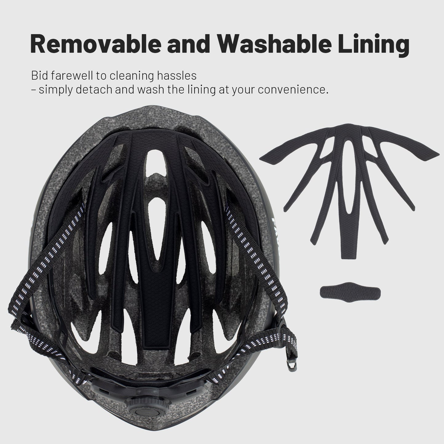 Adult Adjustable Bike Helmet with ABS Shell, EPS Foam Liner