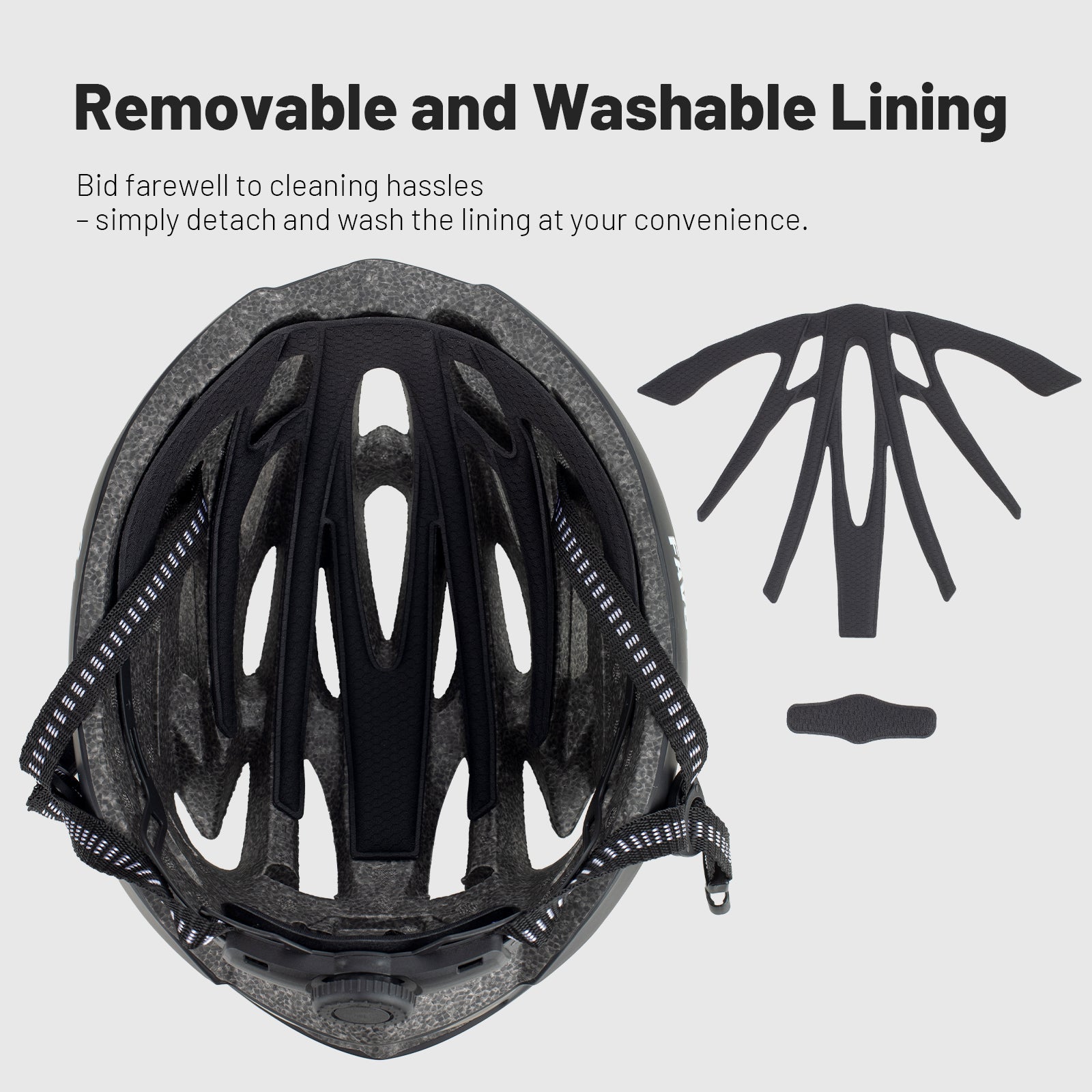 Adult Adjustable Bike Helmet with ABS Shell, EPS Foam Liner
