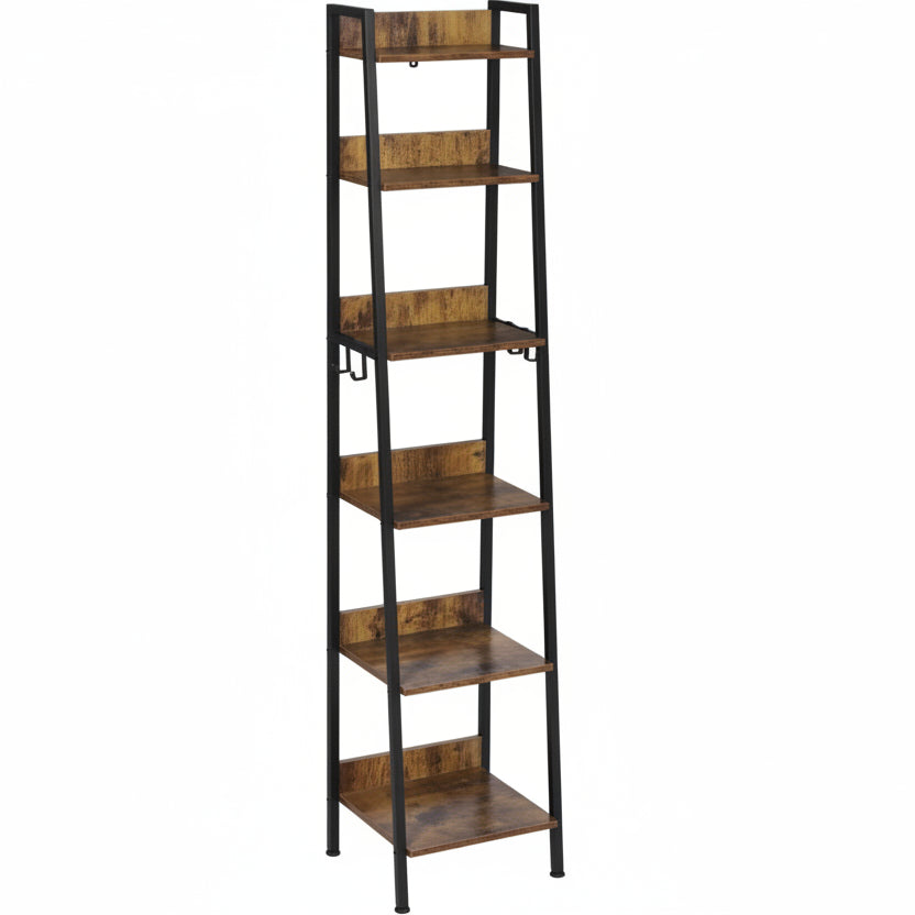 https://cdn.habitium.com/ie/1455086-large_default/black-metal-floor-standing-shelf-with-six-40-cm-wide-oak-mdf-shelves-woltu.jpg
