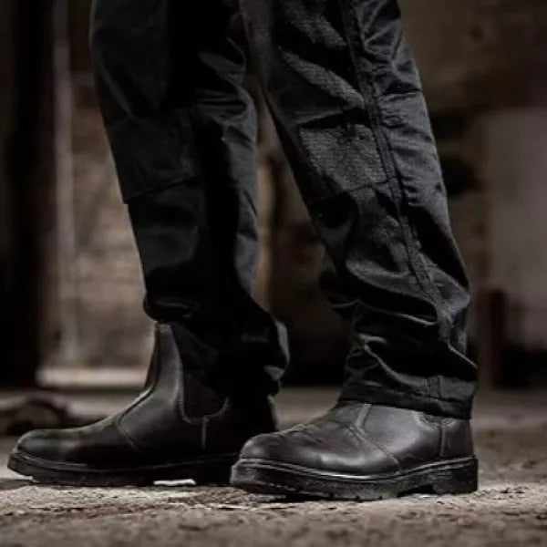 Blackrock Safety Dealer Boots Dark Brown Steel Toe Puncture Slip-Resistant