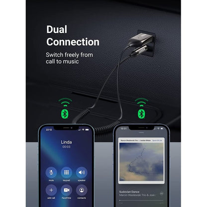 UGREEN CM309 Bluetooth Car AUX Receiver with Mic