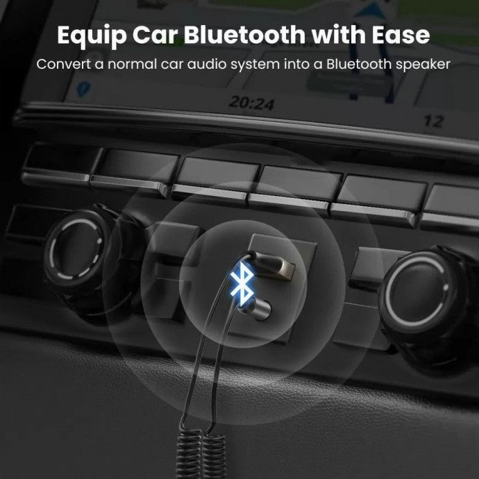 UGREEN CM309 Bluetooth Car AUX Receiver with Mic
