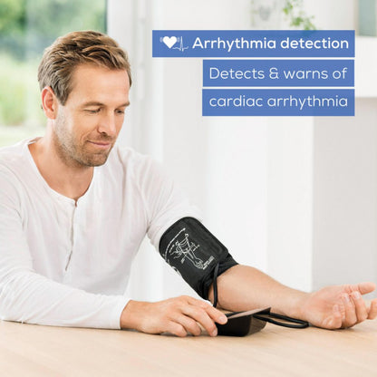 Beurer BM 54 Bluetooth Automatic Upper Arm Blood Pressure Monitor XL Display