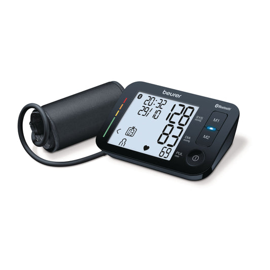 Beurer BM 54 Bluetooth Automatic Upper Arm Blood Pressure Monitor XL Display