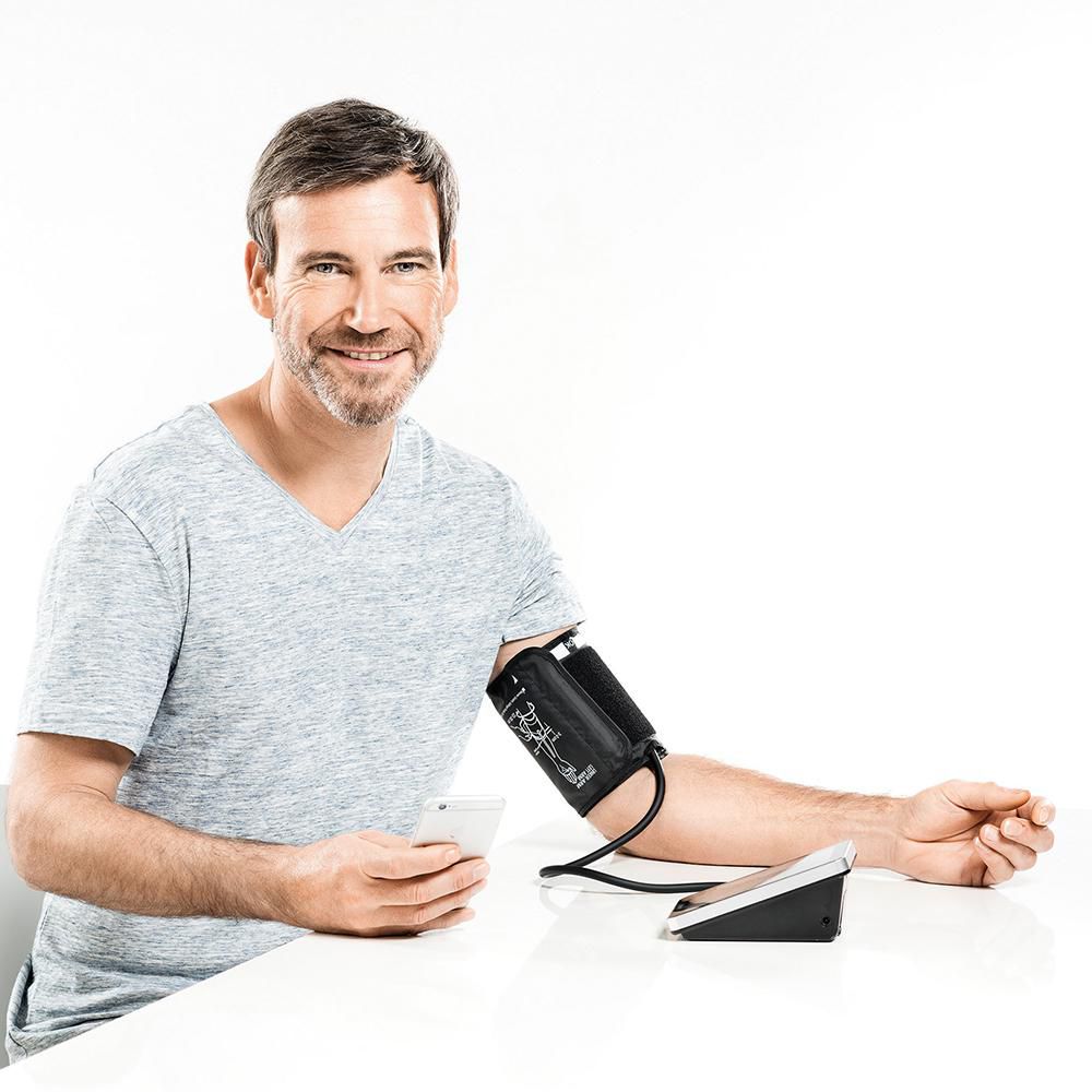 Beurer BM 58 Smart Upper Arm Blood Pressure Monitor with XL Display