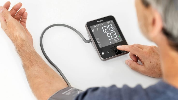 Beurer BM 64 Bluetooth Upper Arm Blood Pressure Monitor Advanced Arrhythmia Detection