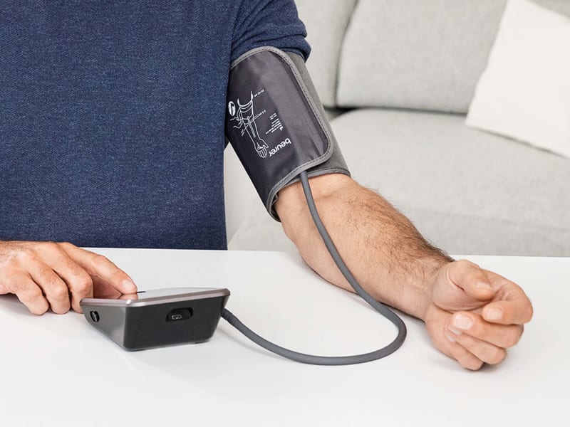Beurer BM 64 Bluetooth Upper Arm Blood Pressure Monitor Advanced Arrhythmia Detection