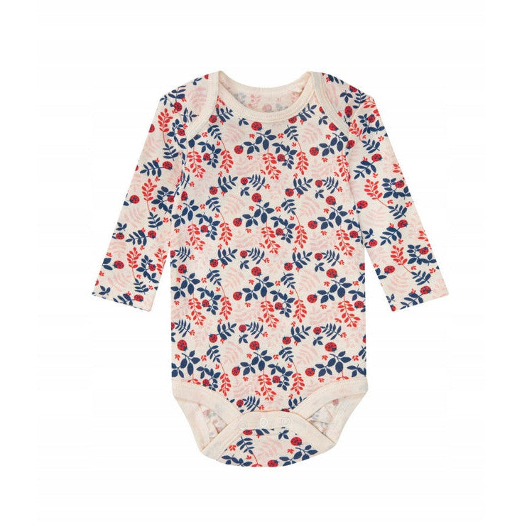 Lupilu Baby Long Sleeve Bodysuit 2-Pack 74/80 Organic Cotton