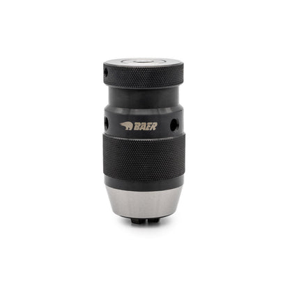 BAER High-Precision Keyless Drill Chuck: 0.008-0.51in Clamping, B16 Taper