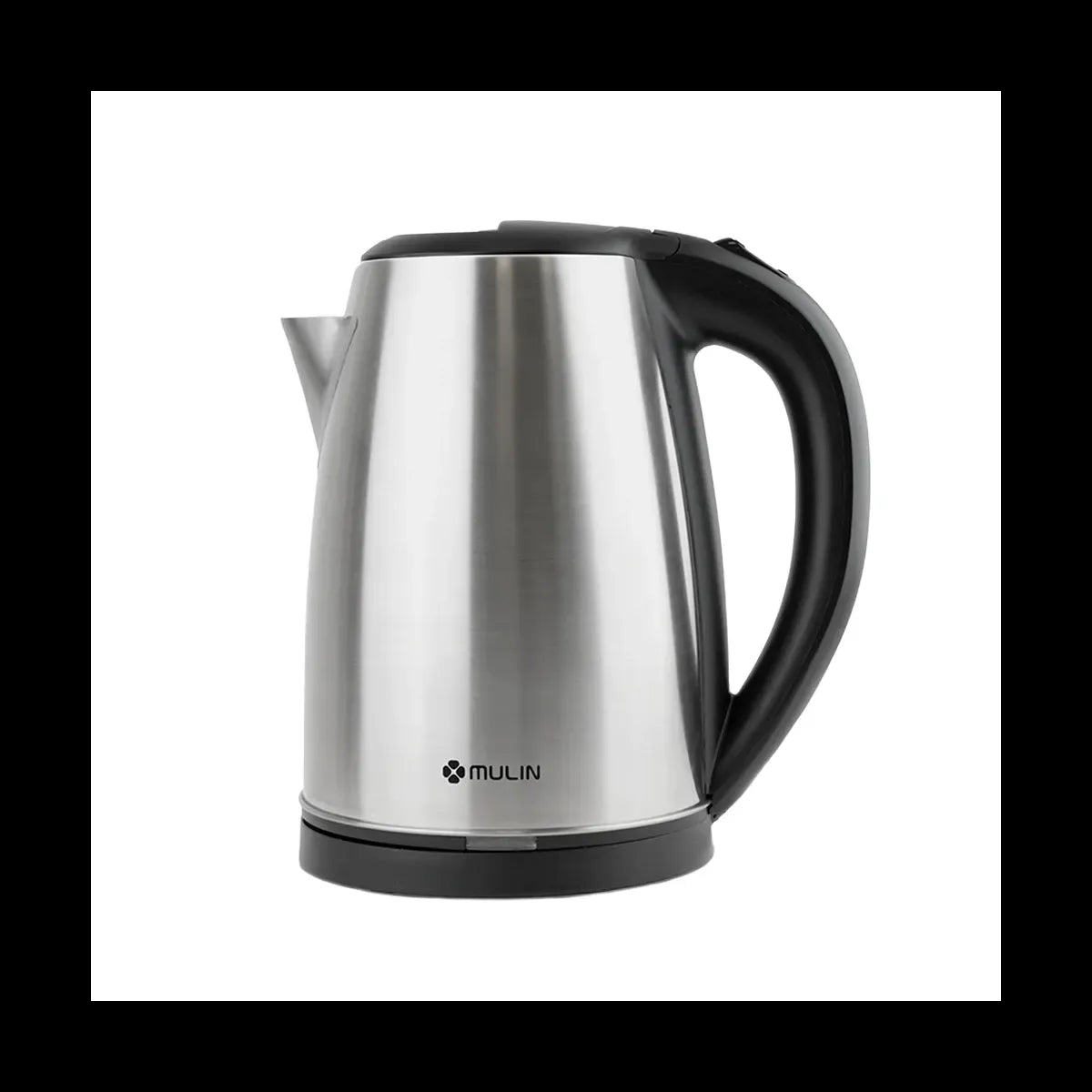 Premium 2.0L Silver 304 Stainless Steel Electric Kettle with LED Illumination