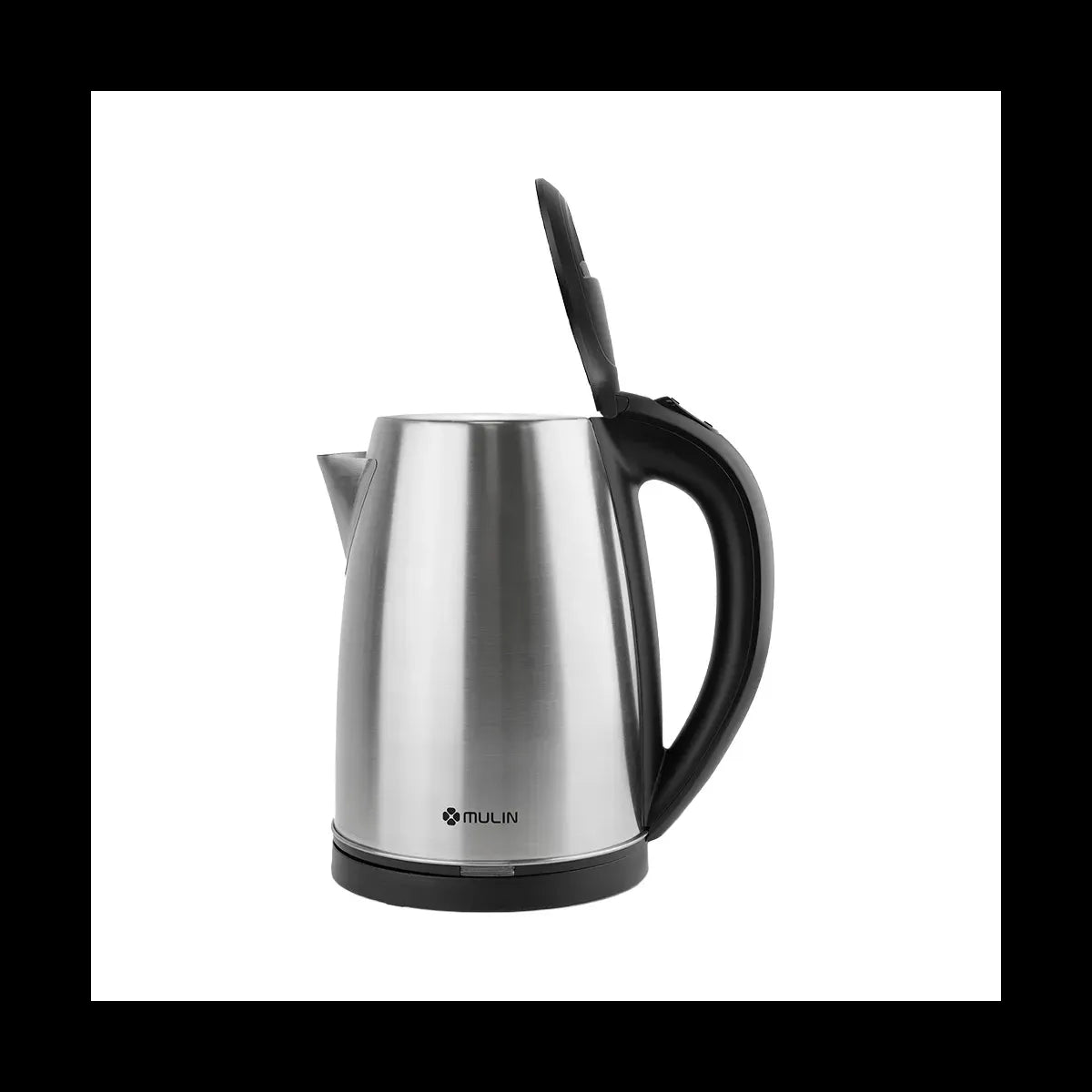 Premium 2.0L Silver 304 Stainless Steel Electric Kettle with LED Illumination