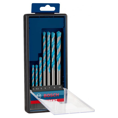 Bosch Expert Multi-Construction CYL-9 Drill Bit Set, 7-Piece All-Material Drilling