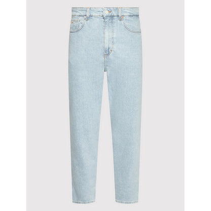 Men's BOSS Tatum 50473424 Blue Tapered Fit Jeans for Modern Style