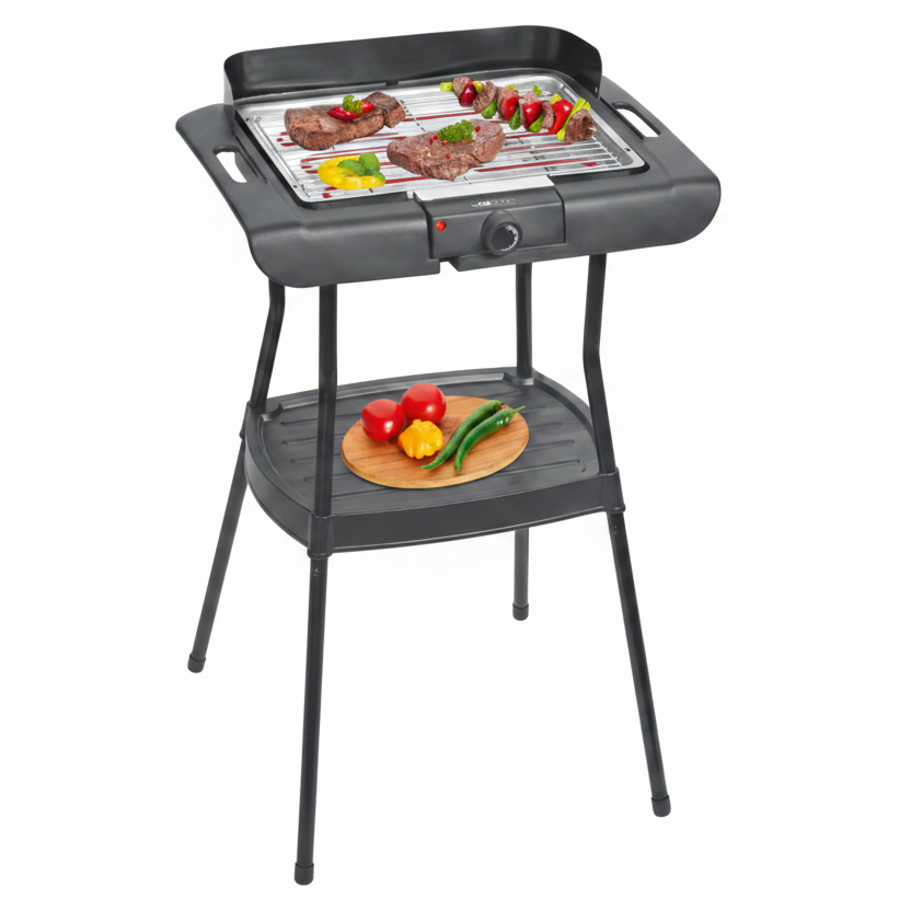 Clatronic Barbecue Standing Grill BQS 3508 Black
