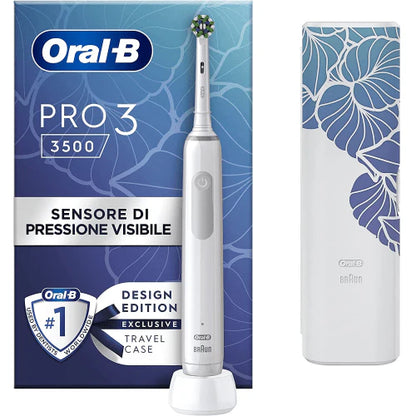 Oral-B Pro 3 3500 Electric Toothbrush: Deep Cleaning, 3 Modes, Pressure Control