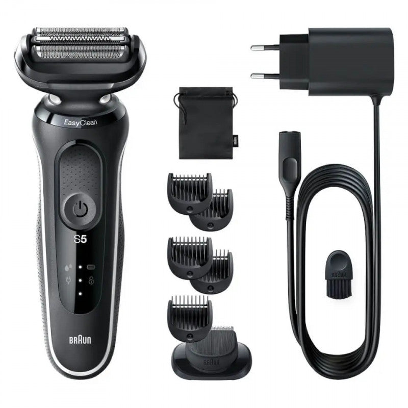 Braun Series 5 51-W1500s Wet & Dry Electric Foil Shaver with Precision Trimmer