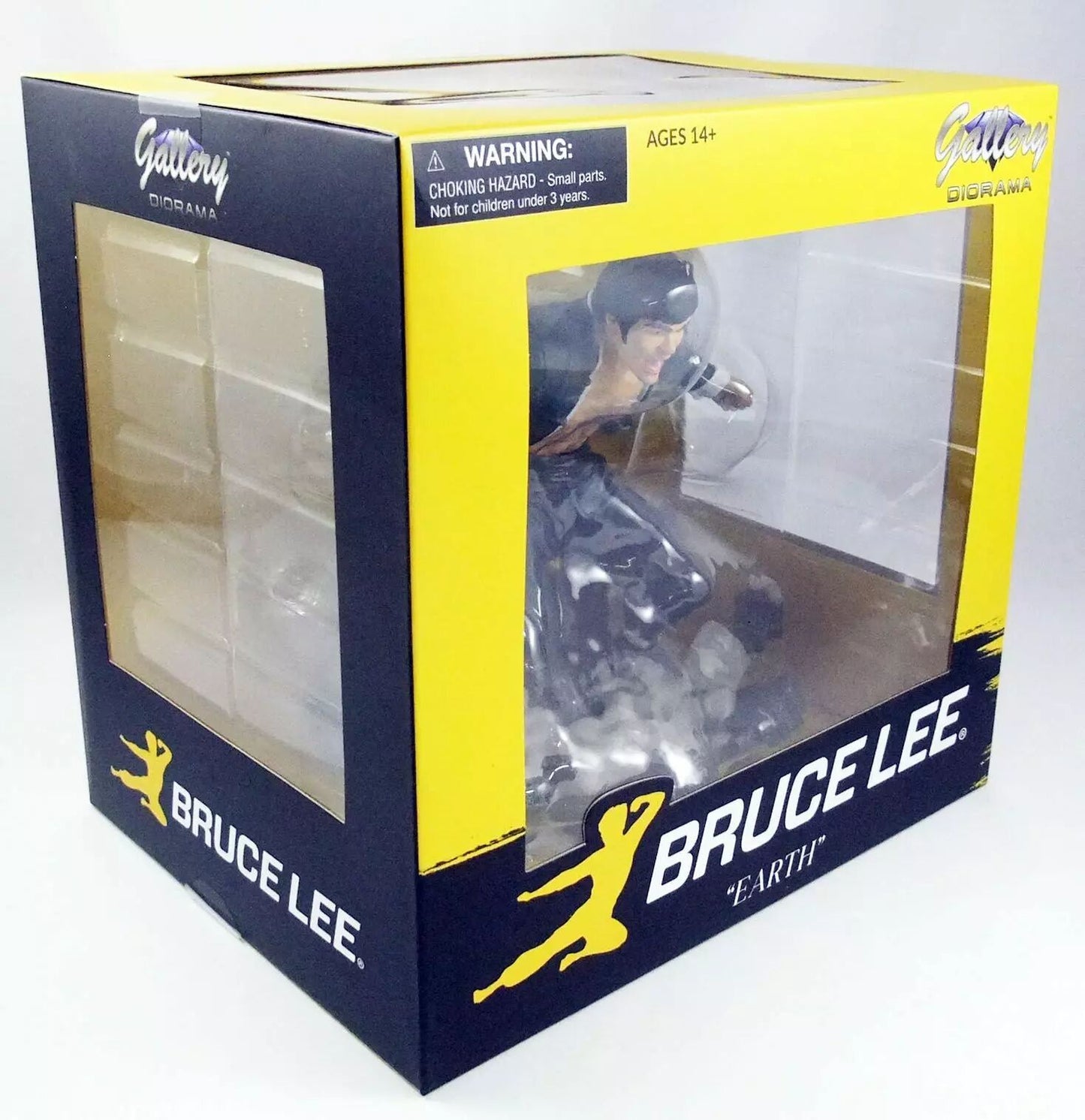 Dynamic Bruce Lee 8-Inch PVC Earth Statue Diamond Gallery Diorama Figure