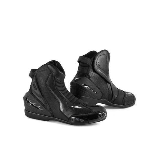 SHIMA SX-6 Black Urban Sport Motorcycle Boots Durable Protection