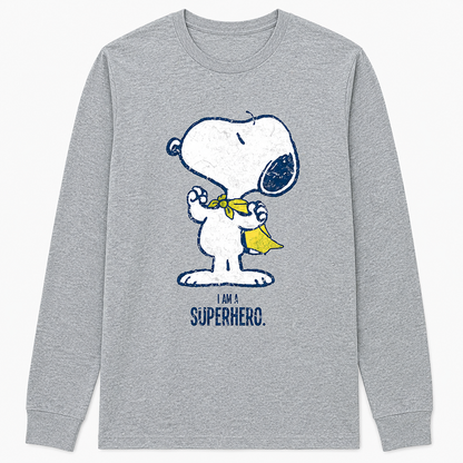 PORT & CO Peanuts Snoopy Superhero Vintage Classic T-Shirt