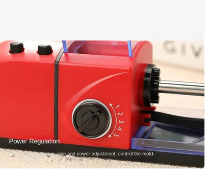 LIDA LD-2015 Electric Cigarette Roller 8mm Red
