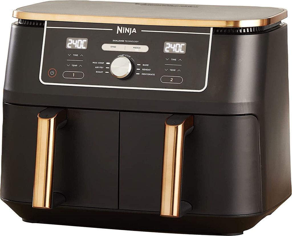 Ninja Foodi MAX Dual Zone Air Fryer AF400EUCP 9.5L 2470W