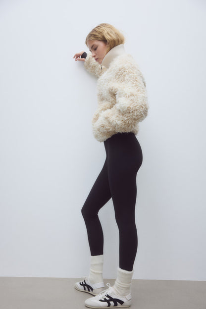 H&M Outdoor Fleece Leggings Hight Waist Regular Length