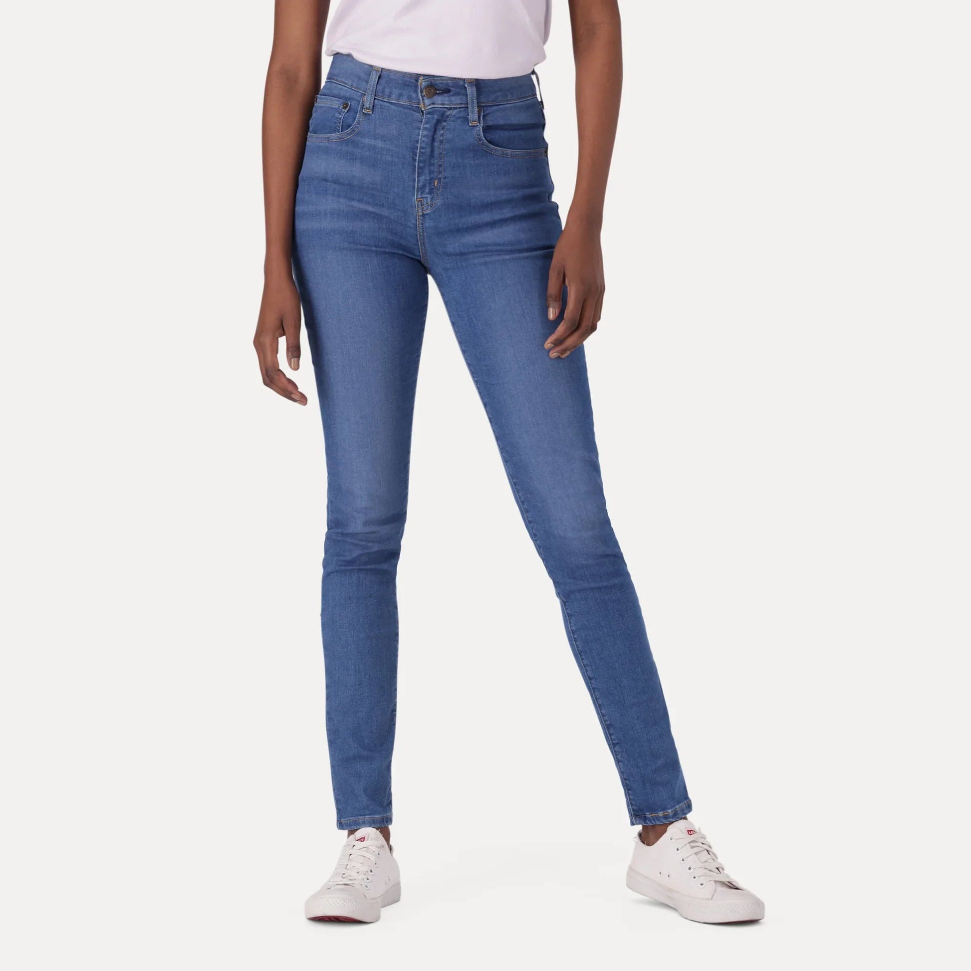 Levi's 721 High-Rise Skinny Dark Indigo Worn-In Women's Jeans