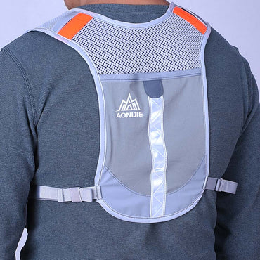 AONIJIE Reflective E884 Running Hydration Pack with Bottle Holder
