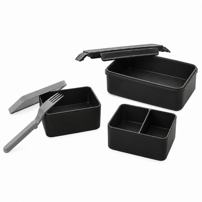 Livarno Home Lunchbox with Cutlery 1L