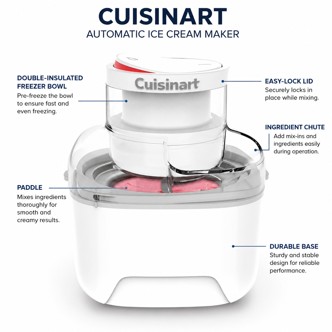 Cuisinart Solo Scoops Ice Cream Maker
