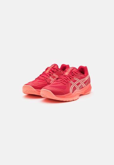 ASICS Powerbreak FF Handball Shoes: Speed Red, Breathable, Agile Performance