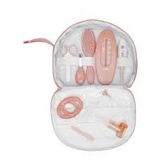 Babymoov Gray Peach Baby Care Bag with 9 Essentials