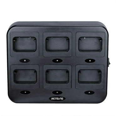 Retevis RTC68 Six-Way Multi-Unit Charger for RT68 RT668 Radios - Gomix Brands Outlet