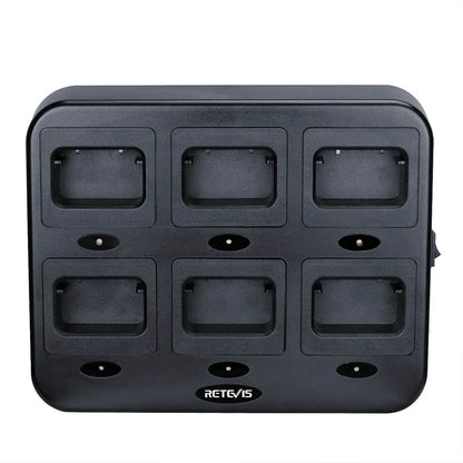 Retevis RTC68 Six-Way Multi-Unit Charger for RT68 RT668 Radios - Gomix Brands Outlet