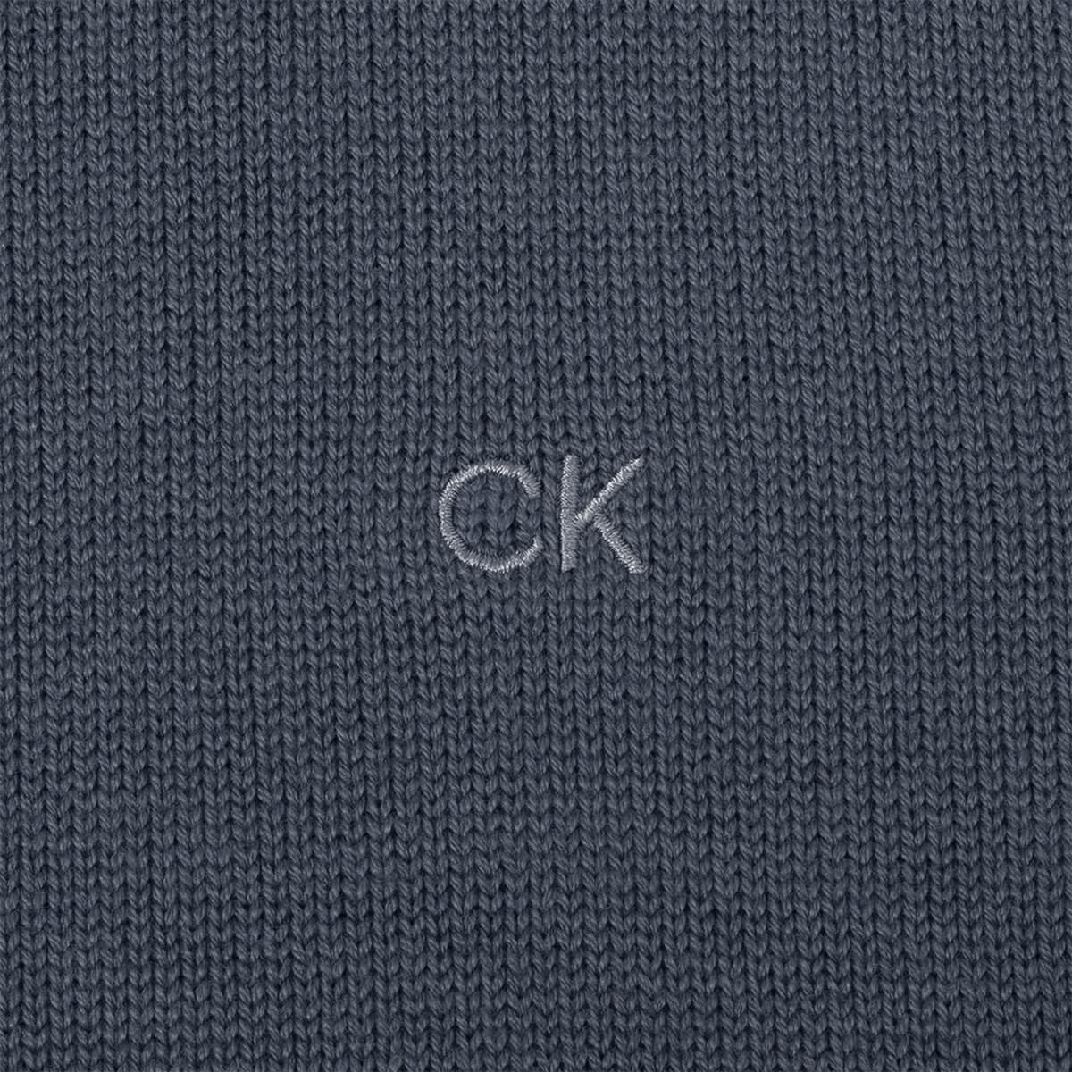Calvin Klein Men's Chunky Knit Half-Zip Golf Sweater