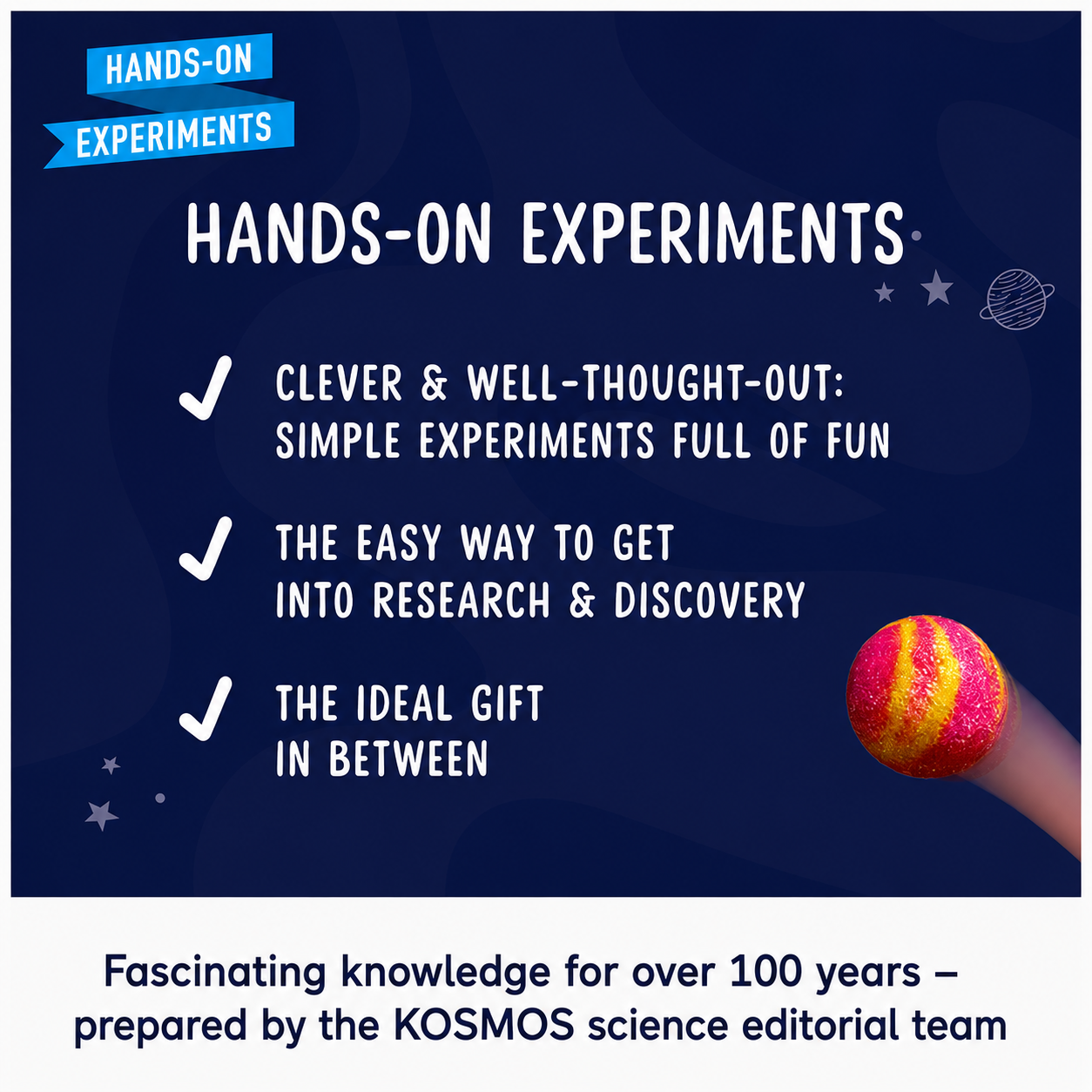 KOSMOS Bouncing Ball Planets Experiment Kit